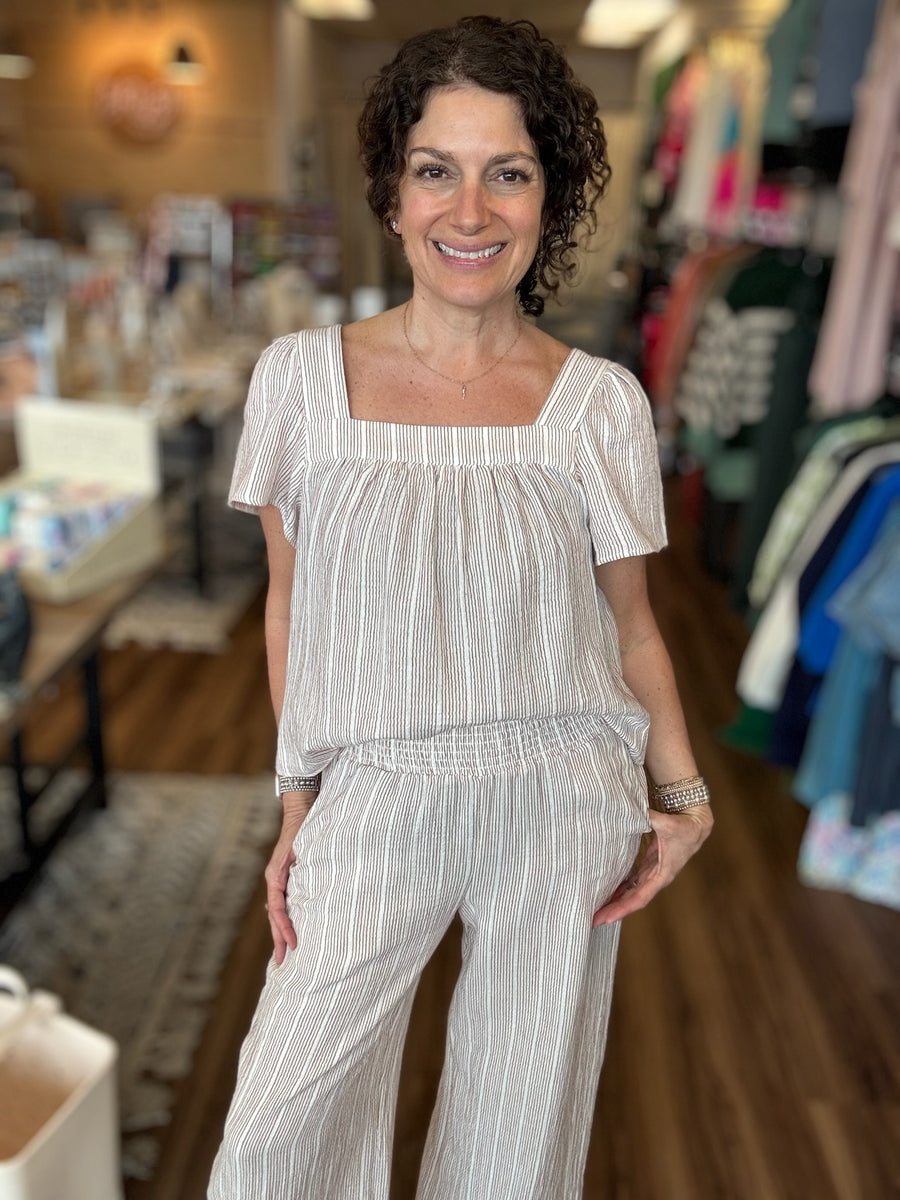 The Wren Striped Set
