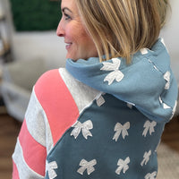 Red, White and BOW Hoodie