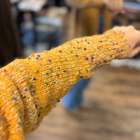 Miley Dot Cardigan - Marigold