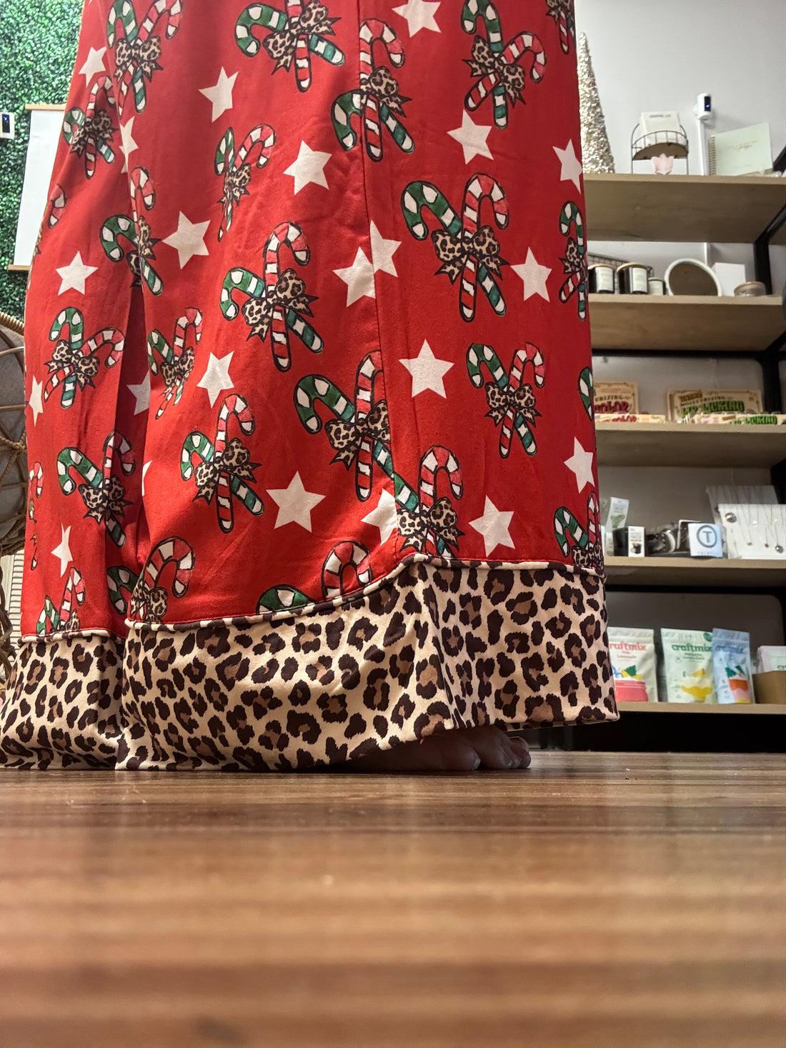 Christmas Luxe Pajama Set - Candy Canes