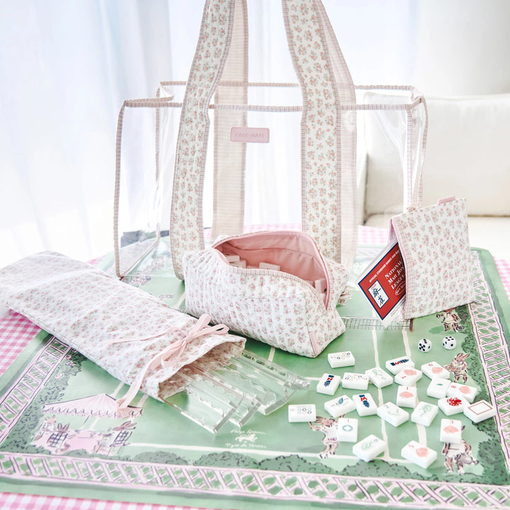 Case-Mate Mahjong Jelly Tote Set - Quilted Ditsy Floral