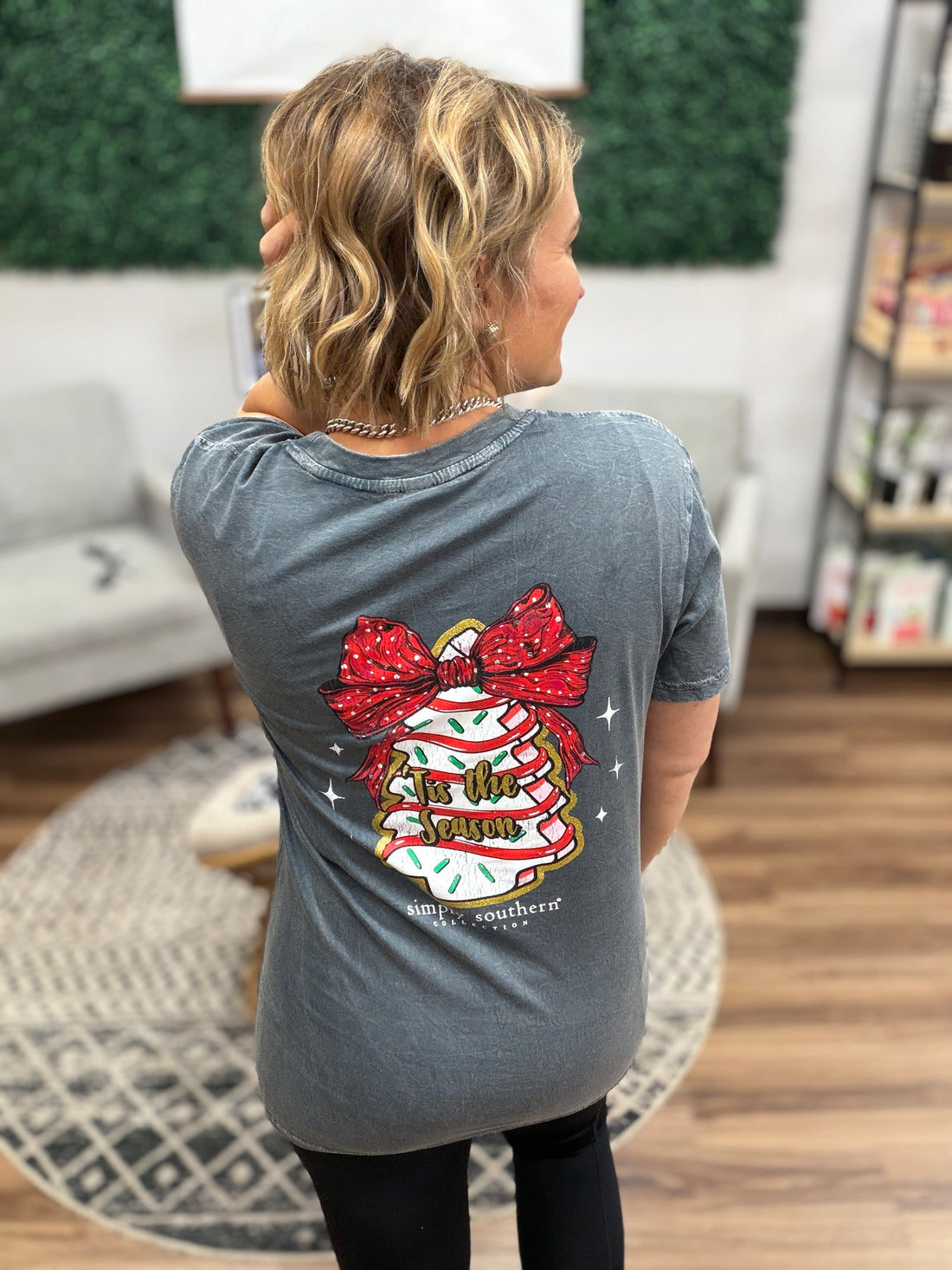 Christmas Cake Vintage Tee