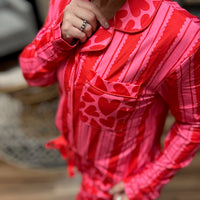 Heartfelt Ruffles Pajama Set