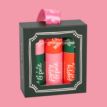 Poppy & Pout- Limited Edition Holiday Trio