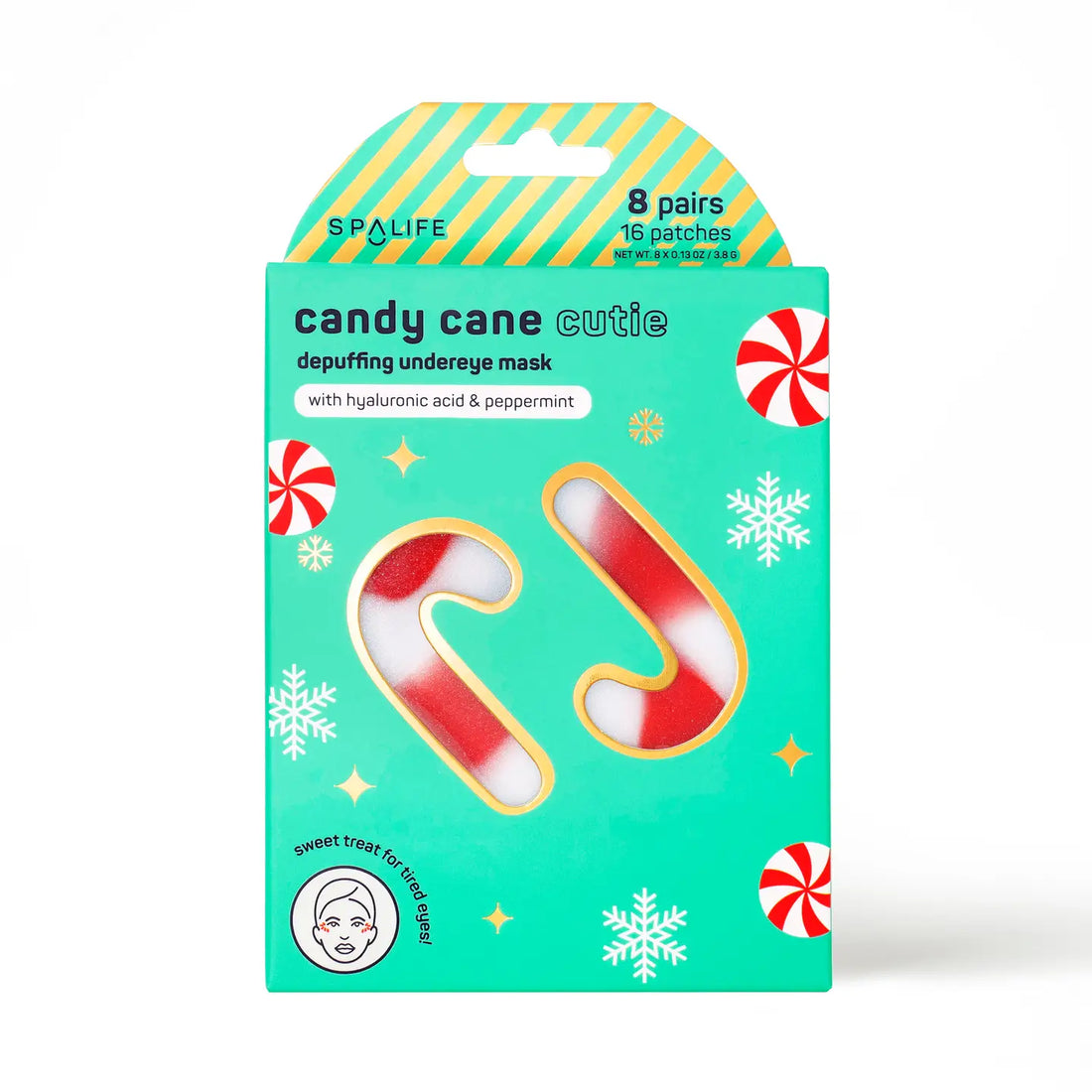 Candy Cane Cutie Undereye Masks