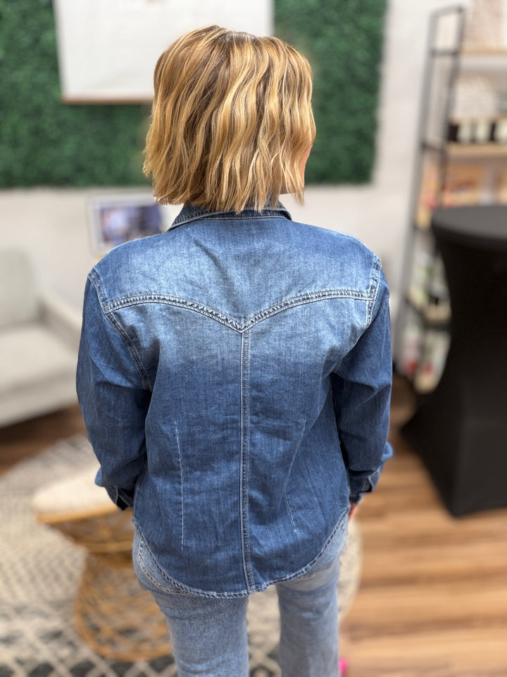 Dolly Denim Top