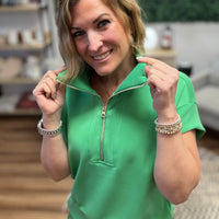 Laguna Half-Zip Ace Set - Green Pop