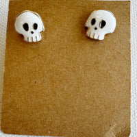 BOO-tiful Enamel Halloween Earrings