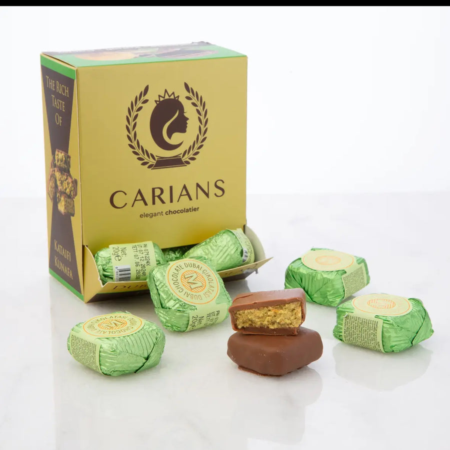 Dubai Chocolate Bite Size Premium Chocolate - Single Bites