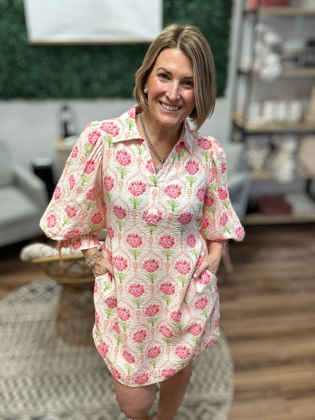 Pink Lemonade Stroll Dress