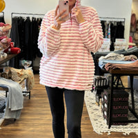 Simply Southern Luxe Pullover - Candy Pink