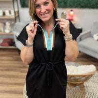 Coastal Club Zip Dress