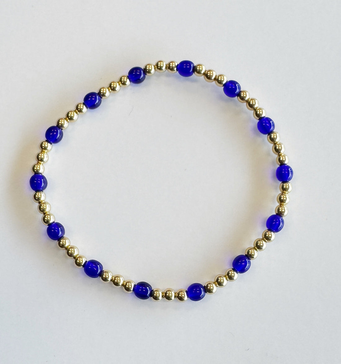 Brielle Bracelet in Dark Blue | Waterproof