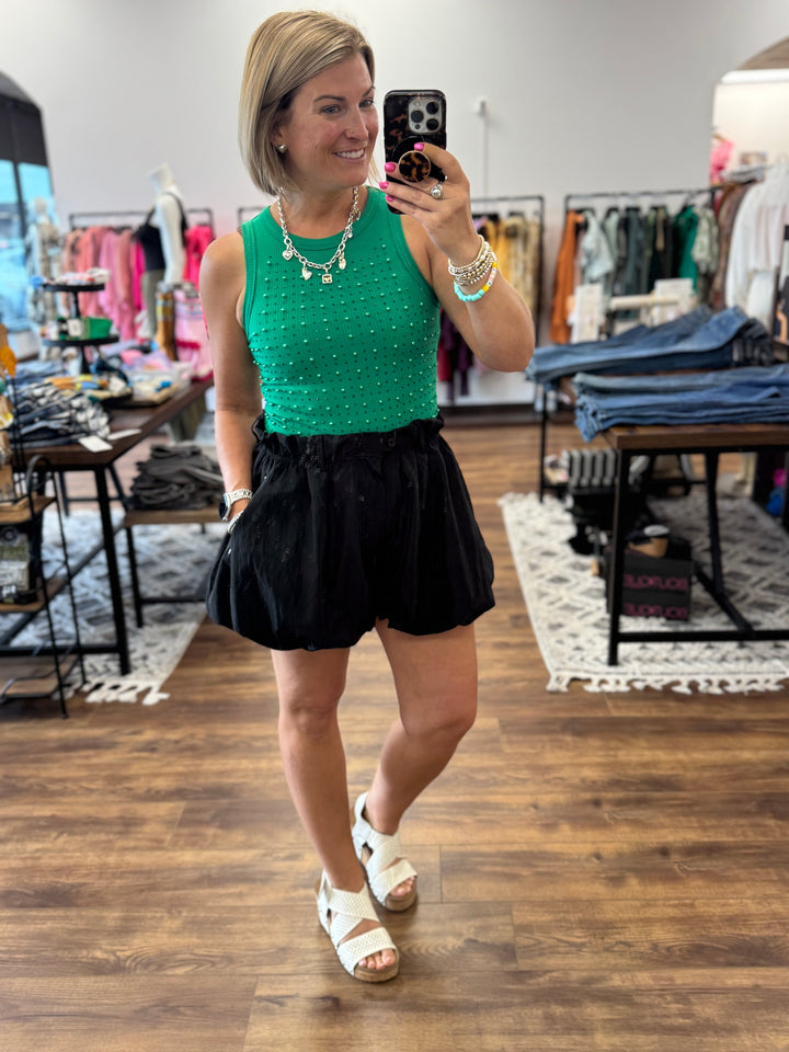Balloon Shorts - Black