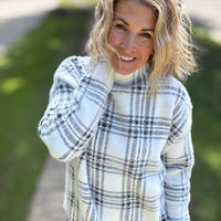 The Snowfall Plaid Sweater