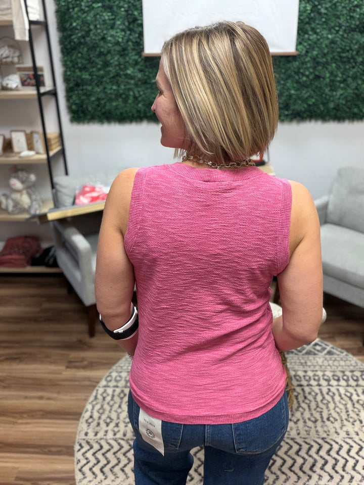 Rowan Tank - Fuchsia
