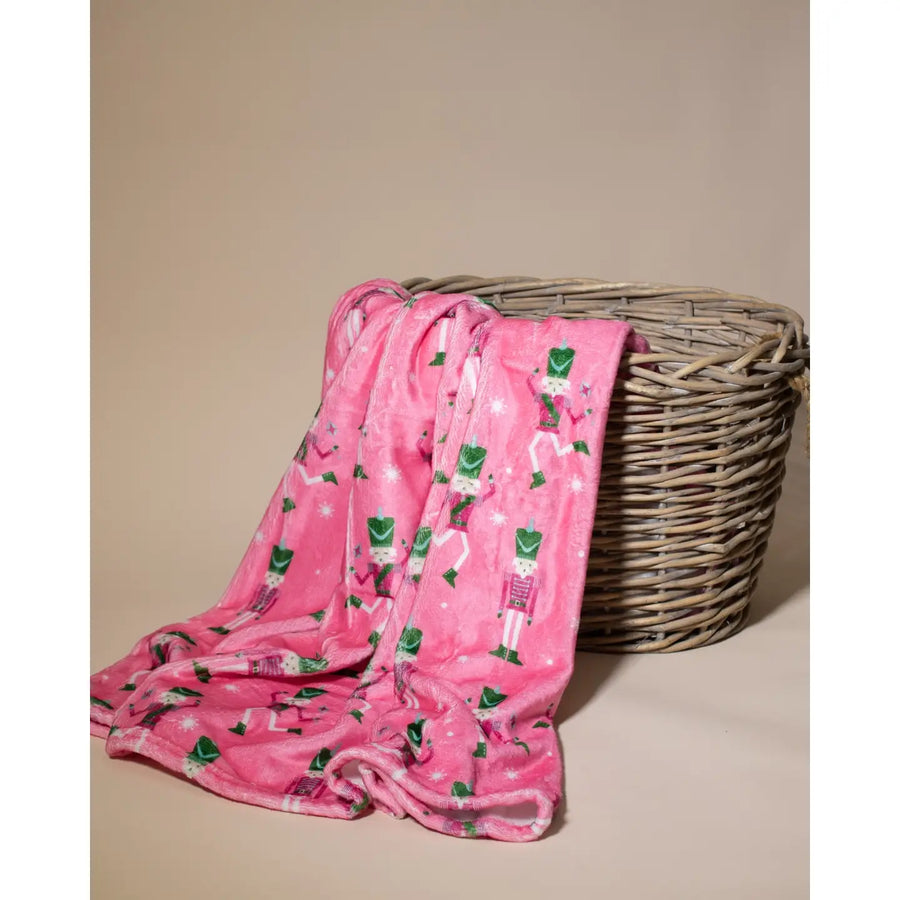 Nutcracker Cutie Throw Blanket
