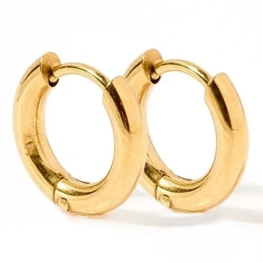 Linny Co - Gold Scarlet Hoop 8mm