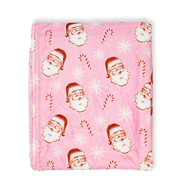 Santa Cutie Throw Blanket