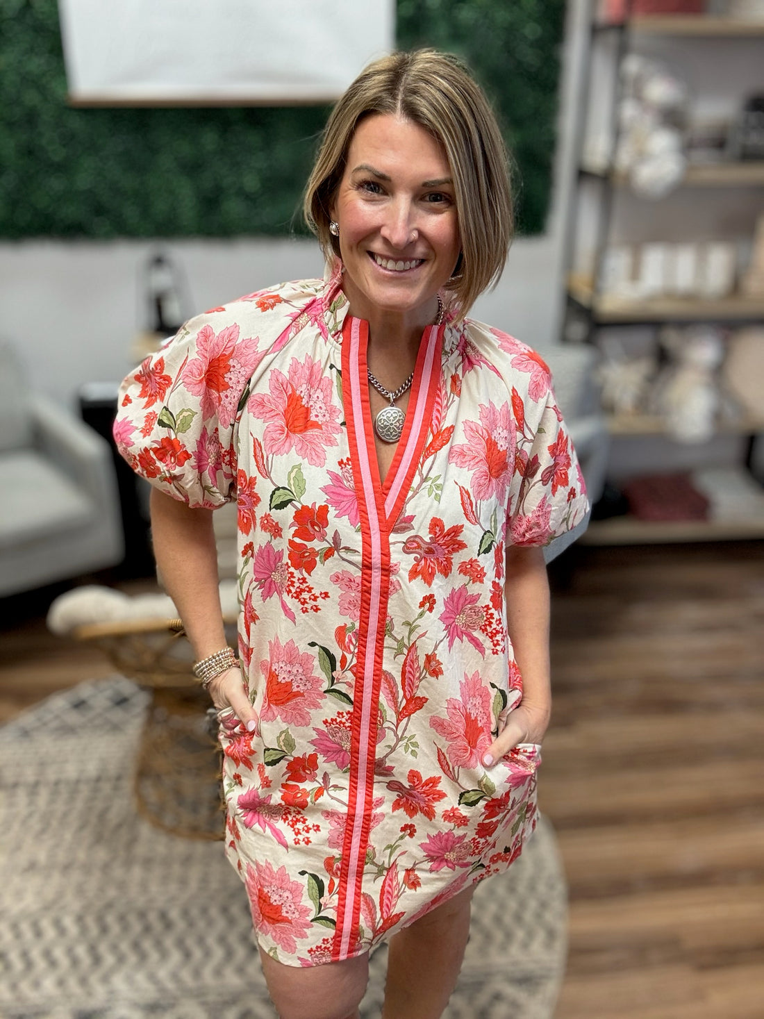 Pink Petal Pop Dress