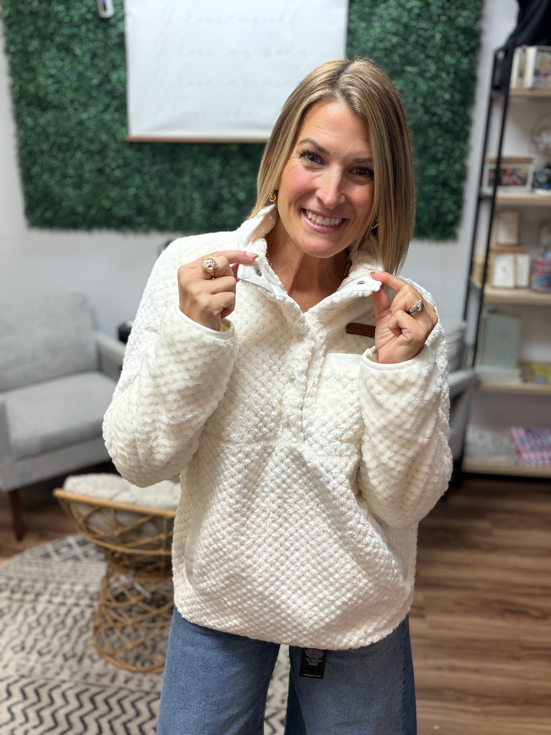 Simply Southern - Simply Soft Pullover - Cream