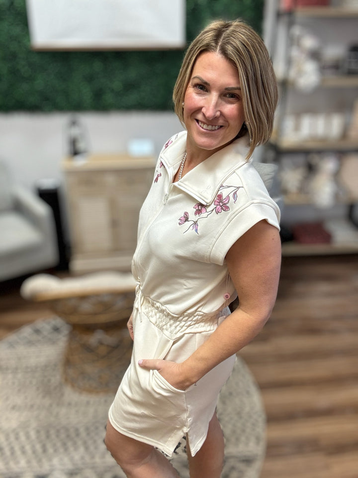 Cinched Lounge Dress