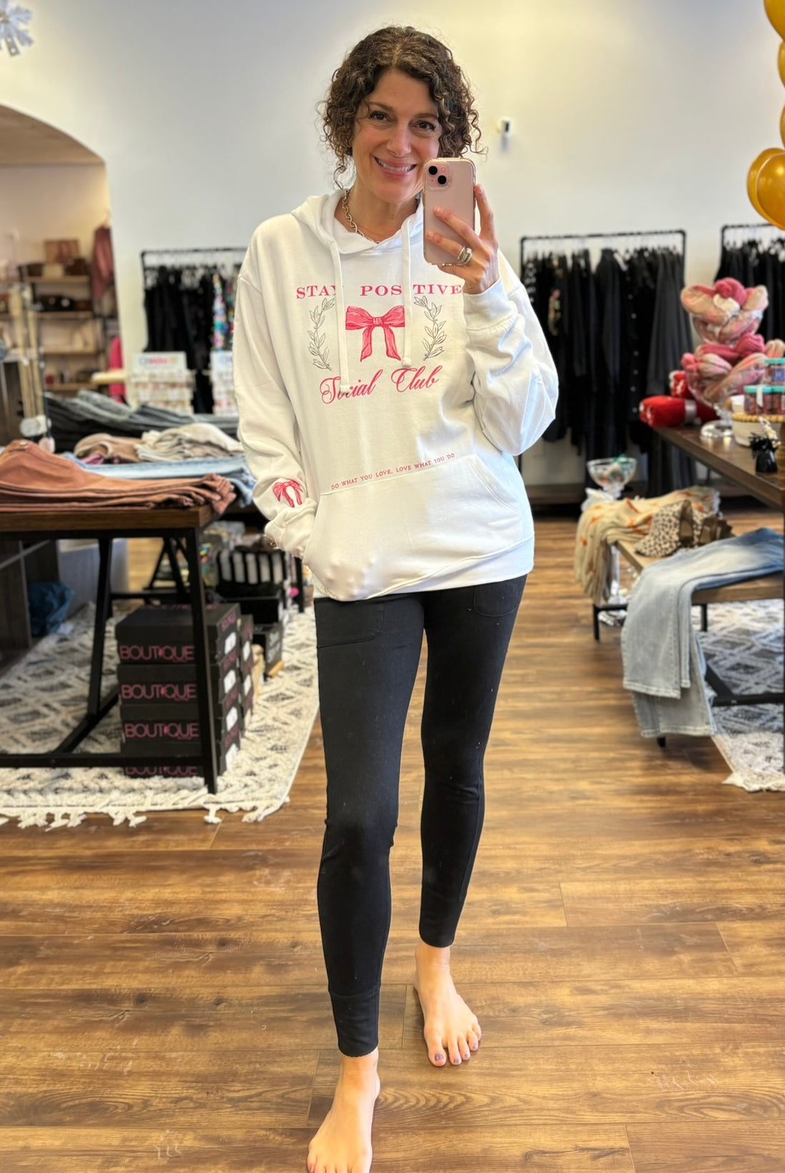 Simply Southern Hoodie - Positive