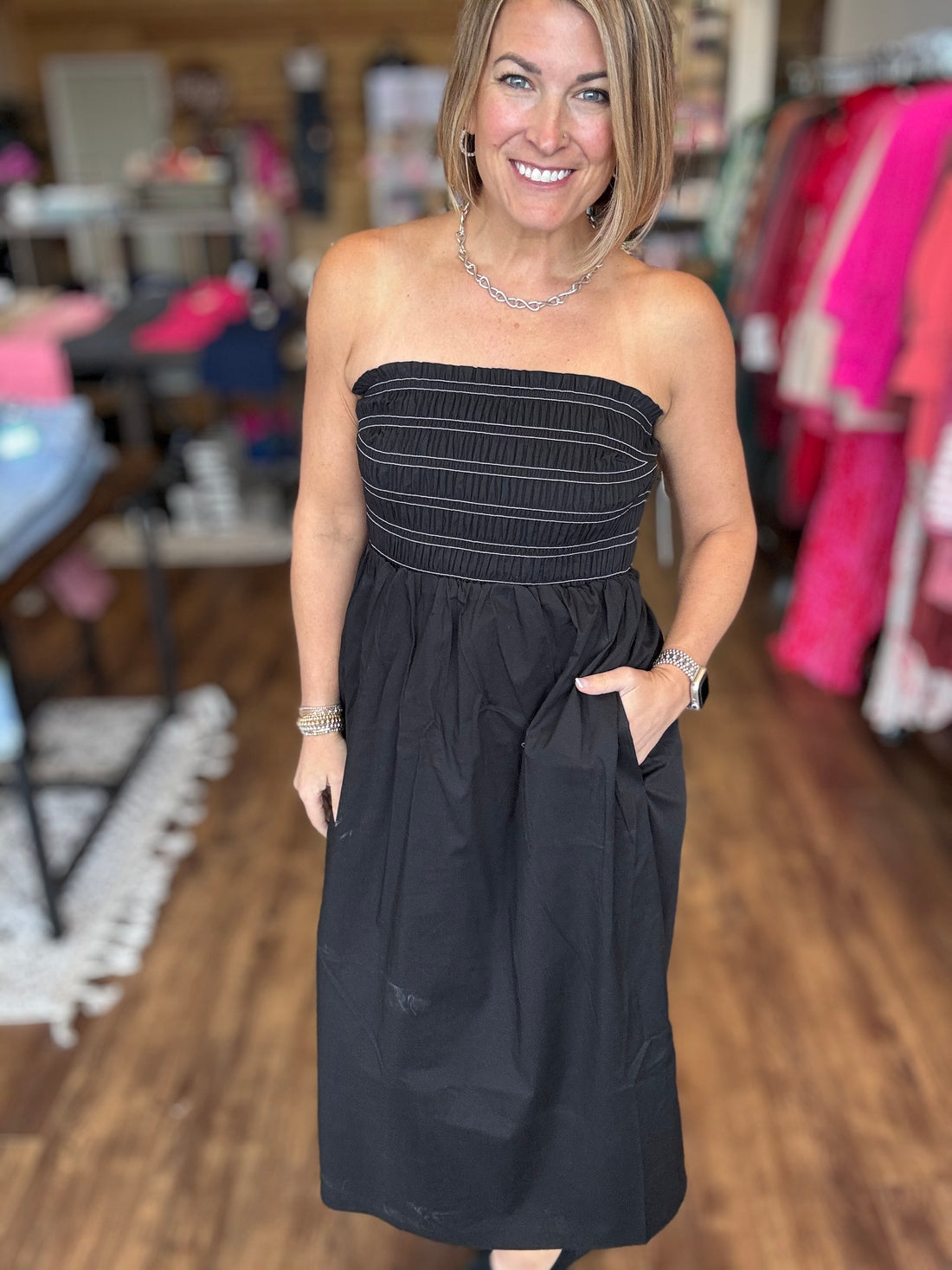 Liverpool - Sleeveless Midi Dress