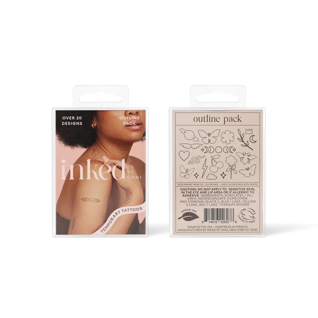 INKED by Dani - Temporary Fine Line Tattoo