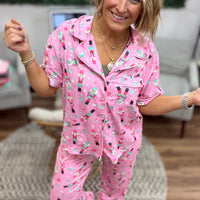 Nutcracker Lounge Pant + Top Pajama Set