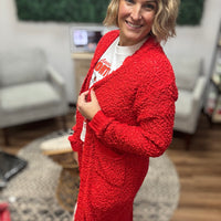 Poppy Knit Popcorn Cardigan