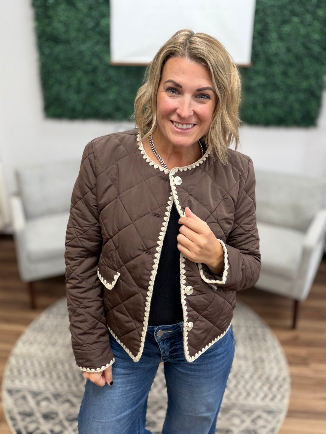 Quilted Puffer Jacket