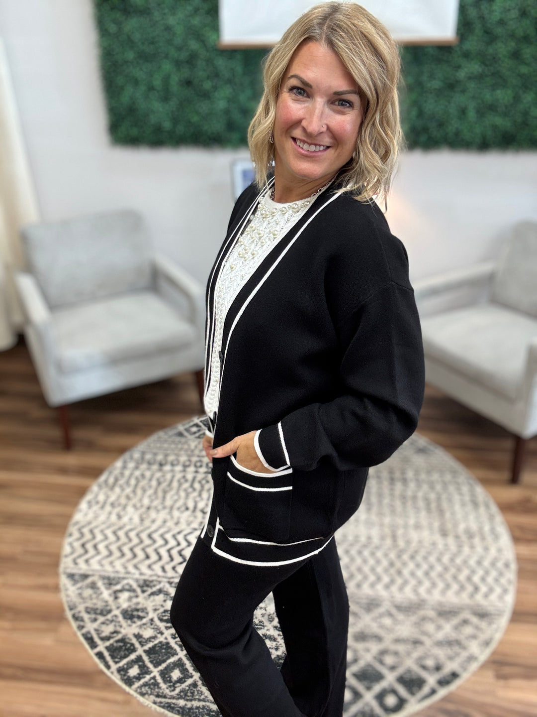 Preppy Cardigan