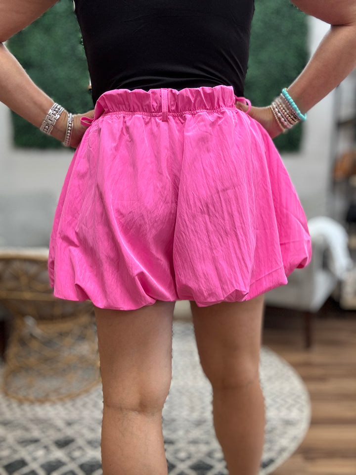 Balloon Shorts - Hot Pink