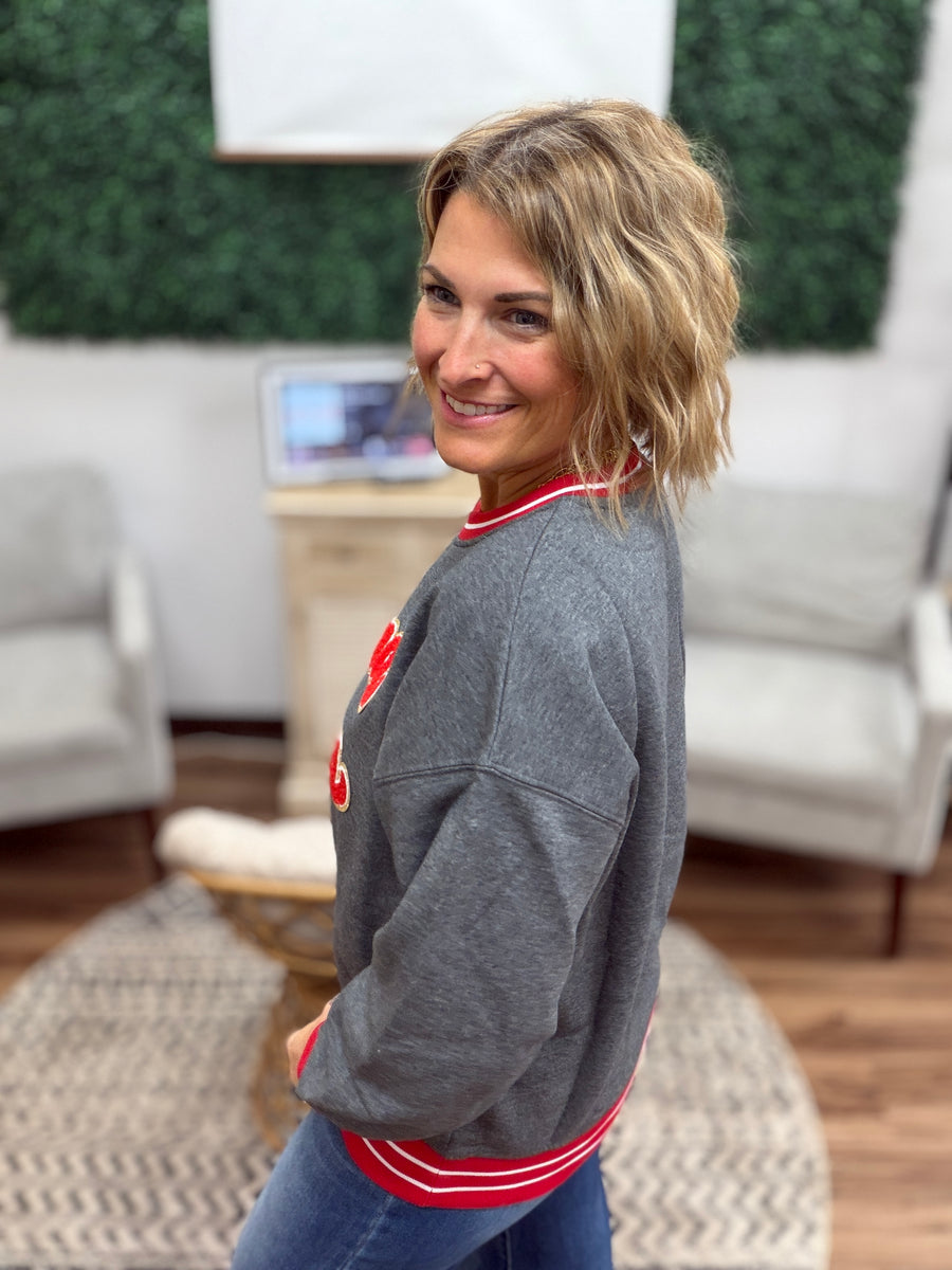 Mama Claus Varsity Crew