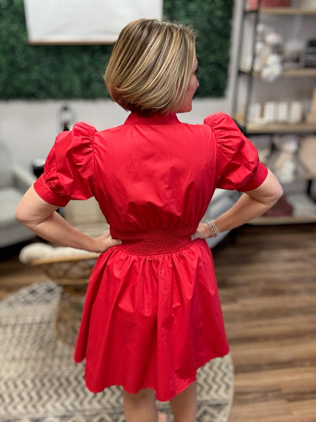 Scarlet Statement Zip Dress