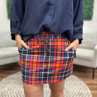 Patterned in Plaid Skort