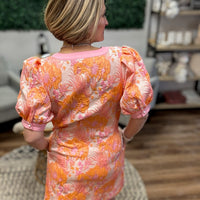 Peach Bottom Shift Dress