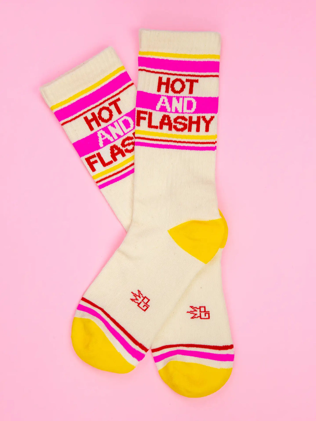 Hot and Flashy Gym Crew Socks