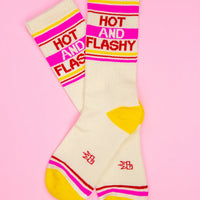 Hot and Flashy Gym Crew Socks