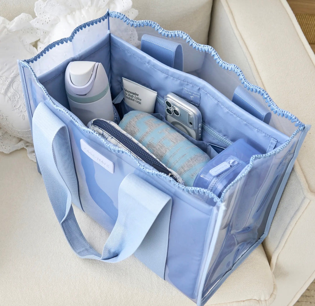 Case-Mate Jelly Tote Organizer - Carolina Blue