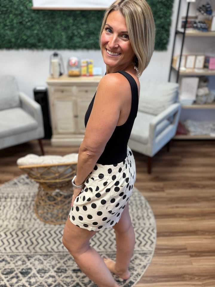 Sunny Side Polka Dot Shorts
