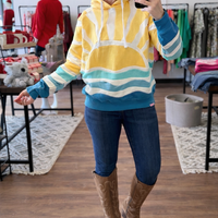 Sunshine Patchwork Hoodie