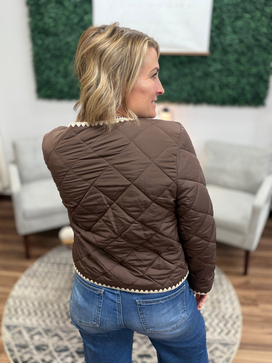 Quilted Puffer Jacket