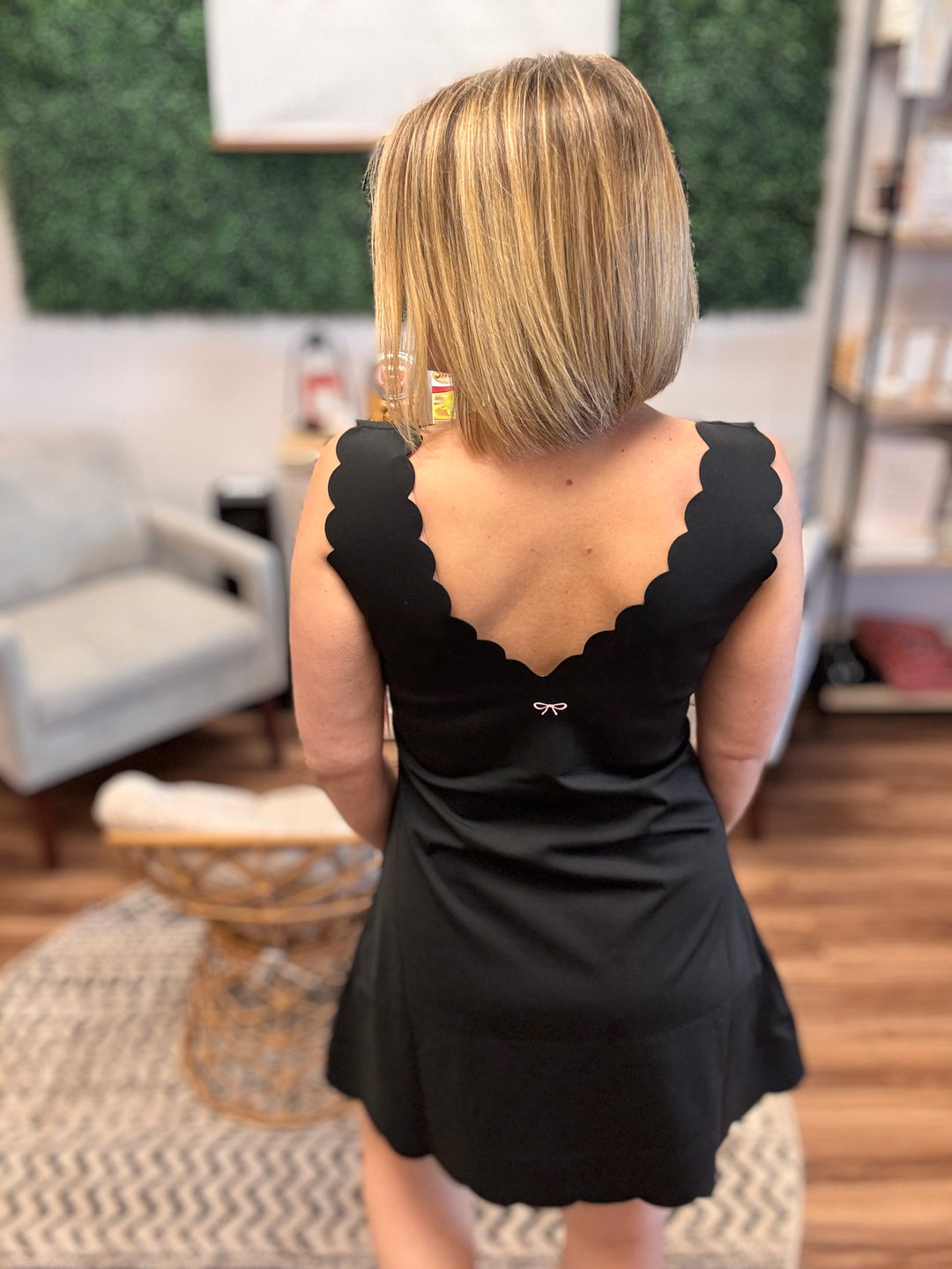 After Dark Scallop Dress