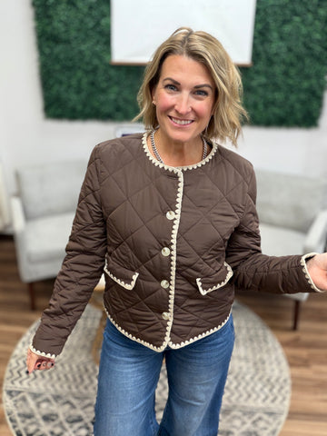 Quilted Puffer Jacket