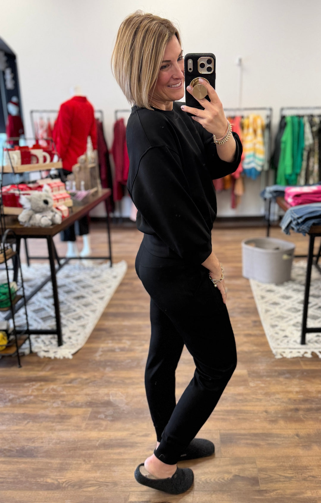 Jet Set Lounge Set - Black