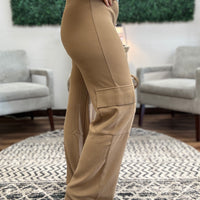 Pull-On Cargo Slacks - Camel