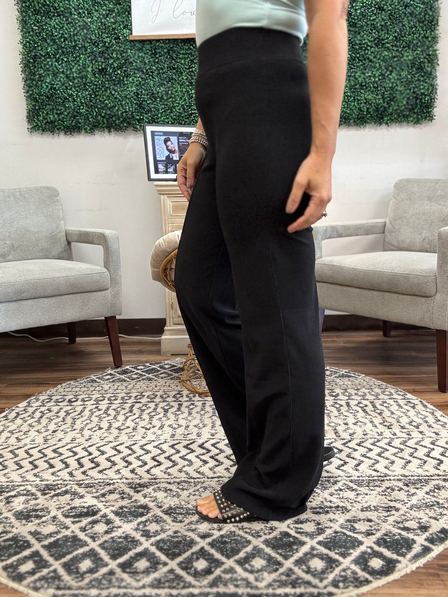 Pull-On Cargo Slacks - Black