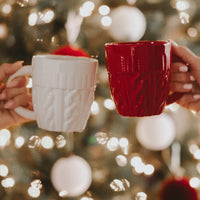 Cable Sweater Coffee Mug